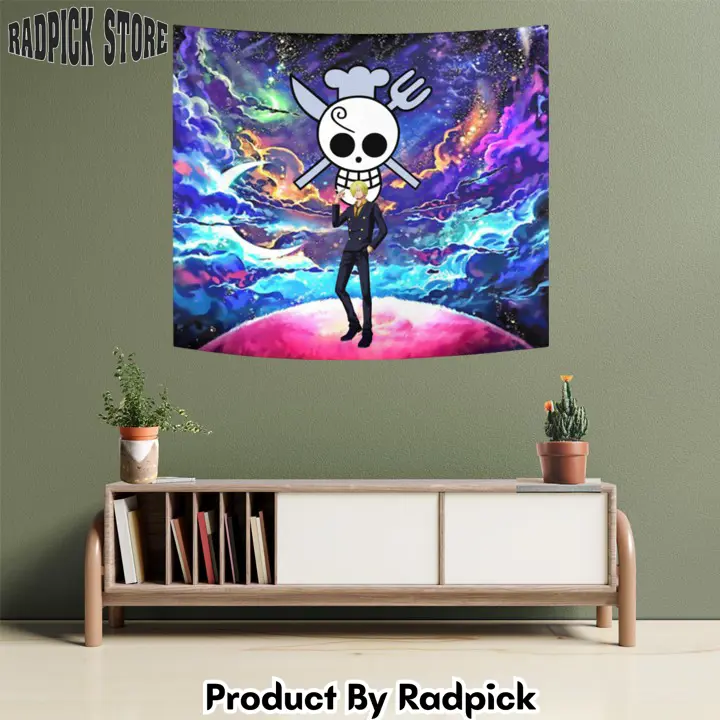 Sanji tapestry custom galaxy anime wall decor  rp5944020